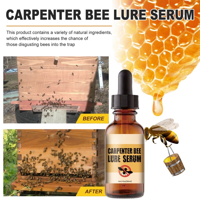Mồi Dụ Ong Mật Về Làm Tổ Dễ Sử Dụng Hiệu Quả Dành Cho Người Nuôi Ong 30ml Bee Lure - Hàng Nhập Khẩu