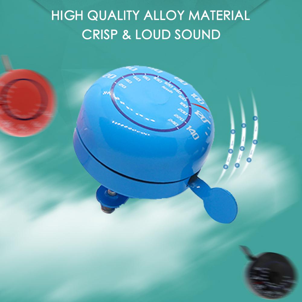 Chuông xe đạp bằng hợp kim hình chữ Q chắc chắn âm thanh to rõ ràng