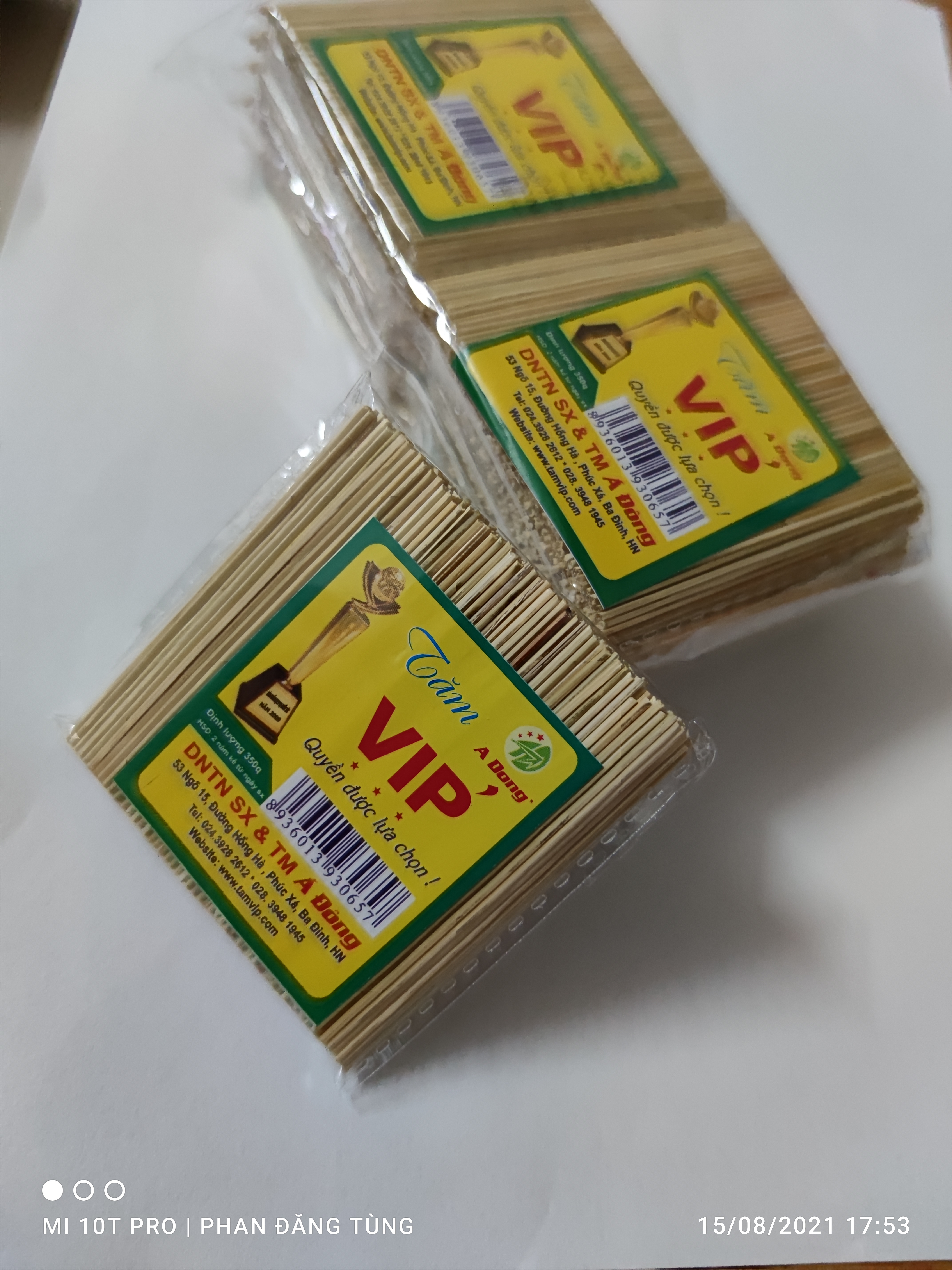 Set 50 gói tăm vip