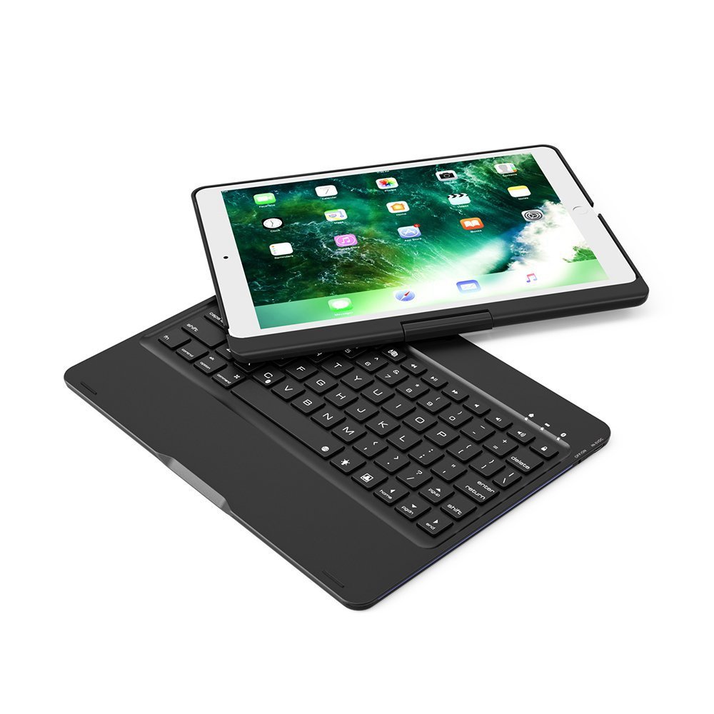 Bàn phím Bluetooth F180 cho iPad Air, iPad Air 2, iPad Pro 9.7, iPad 2017, iPad 2018 - Hàng cao cấp