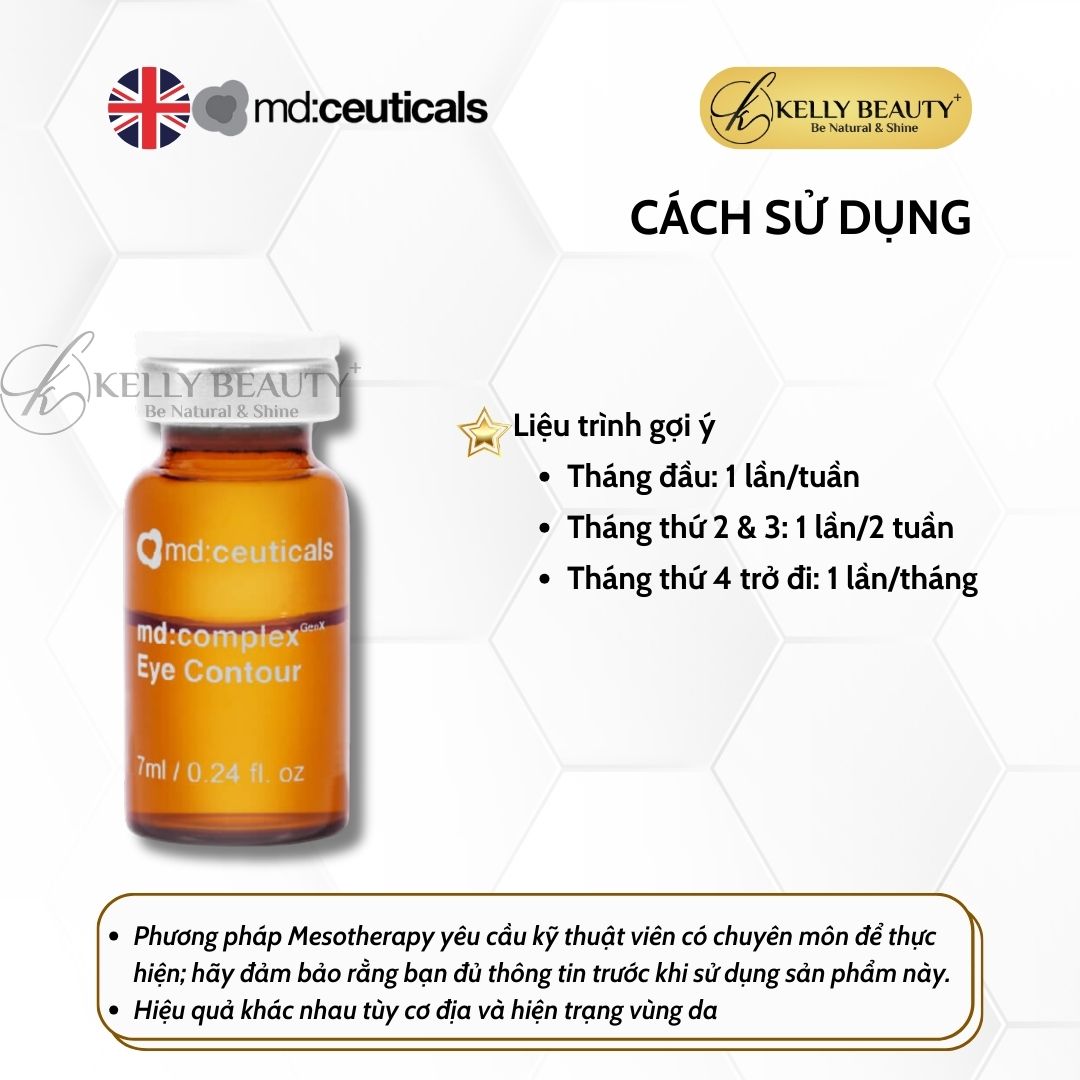 Meso Xóa Quầng Thâm và Túi Mỡ Mắt MD:COMPLEX Eye Contour CX - md:ceuticals Mesotherapy | Kelly Beauty