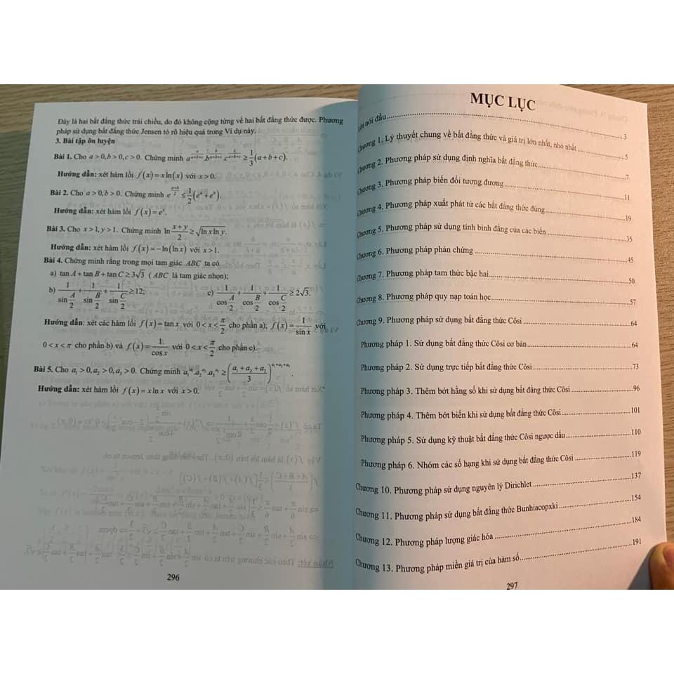 Sách - Các phương pháp hiệu quả giải bài toán về bất đẳng thức và giá trị lớn nhất nhỏ nhất