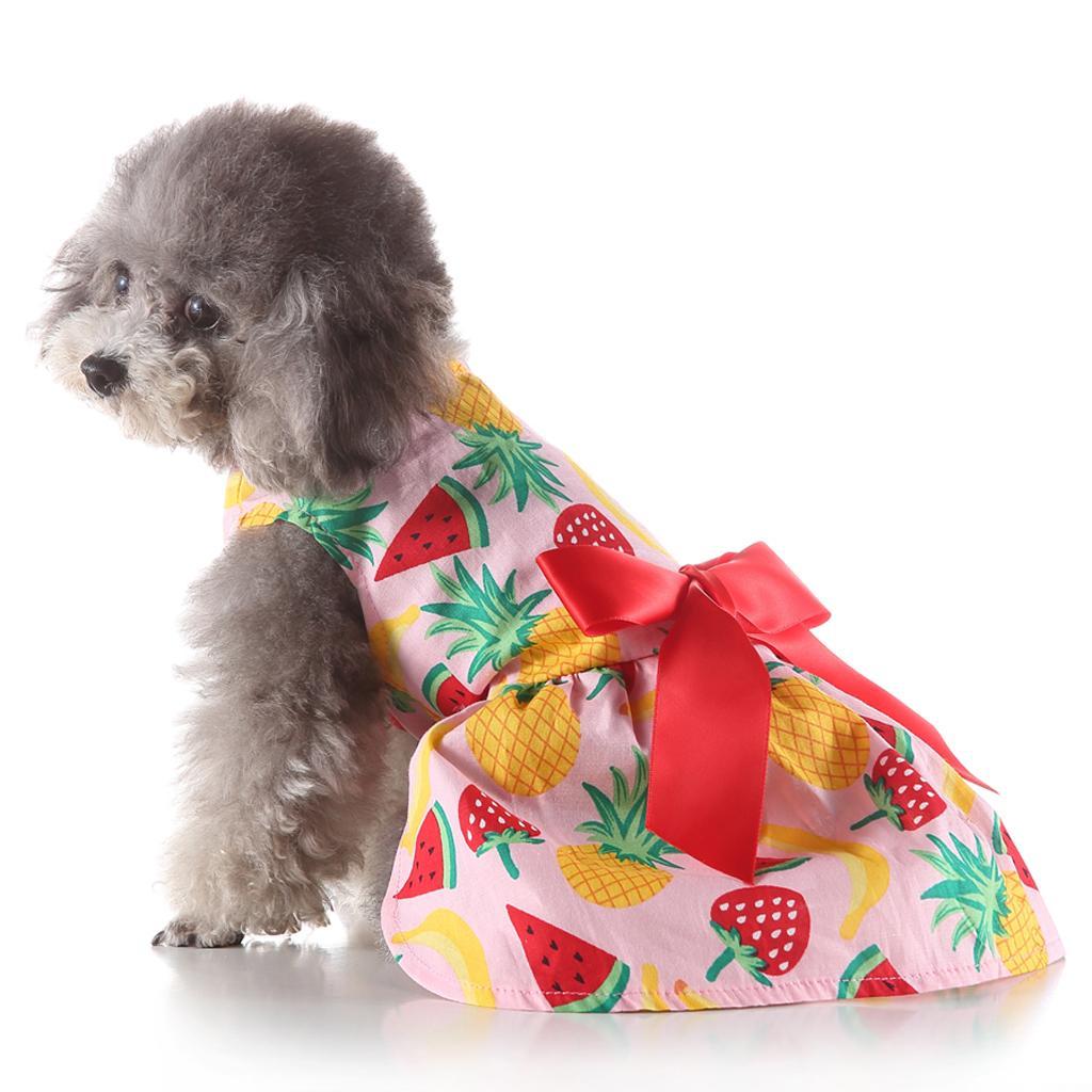 Pet Princess Costume Dress Summer Dress For Dog Birthday Costume Party