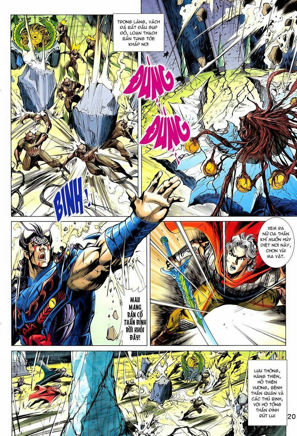 thần binh vấn thiên chapter 13 19