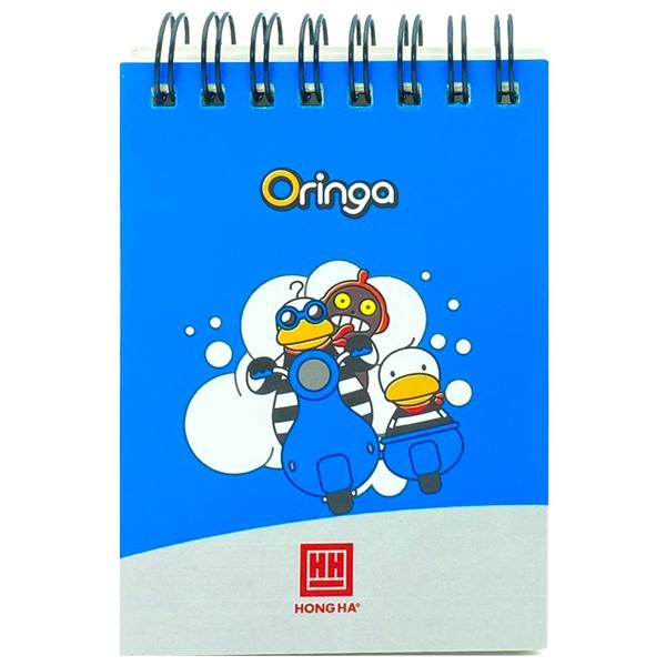 Sổ Lò Xo Ngang Oringa A7 200 Trang Hồng Hà 4165 - Xanh Dương