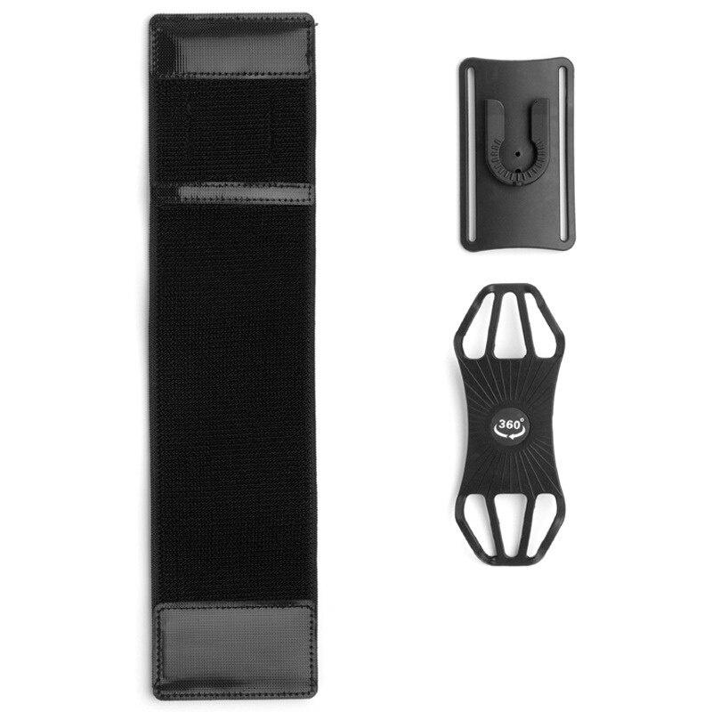 Universal Outdoor Removable Rotating Sports Phone Holder Armband Wrist Case for Smartphone Gym Running Bag Arm Band Case