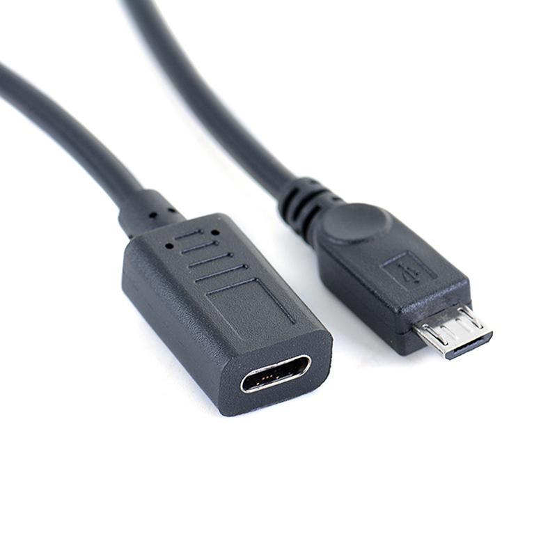 Dropshipping USB Type-c Nữ Sang Micro USB Nam OTG Cáp Kết Nối Bộ Chuyển Đổi Màu Sắc: Trái Thiên Thần