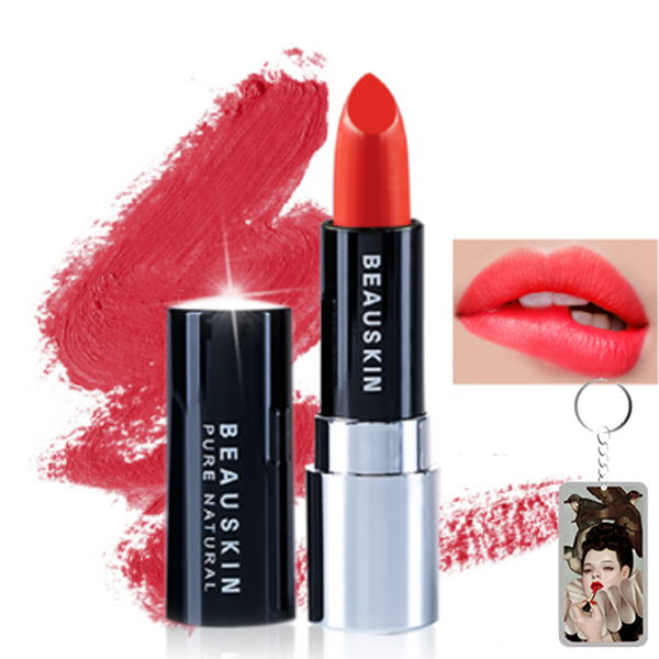 Son thỏi lì Extra Makeup Matte Lipstick Hàn Quốc 3.5g + Móc khóa