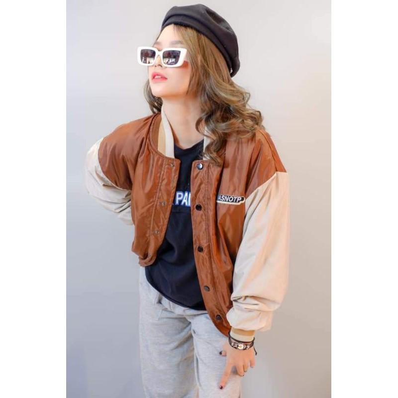 ÁO KHOÁC DÙ BOMBER BÓNG CHÀY THÊU SUMMERSWEATER