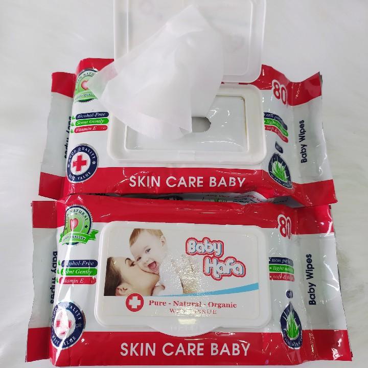 Khăn giấy ướt Baby Wipes 80gr - Bán lẽ giá sĩ