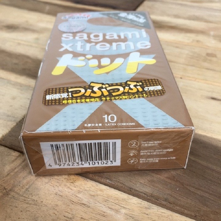 Bao Cao Su Nhật Bản Có Gai Sagami Xtreme Feel Up - Không Mùi Cao Su - 100% Nhập Khẩu Chính Hãng - Che Tên Sản Phẩm