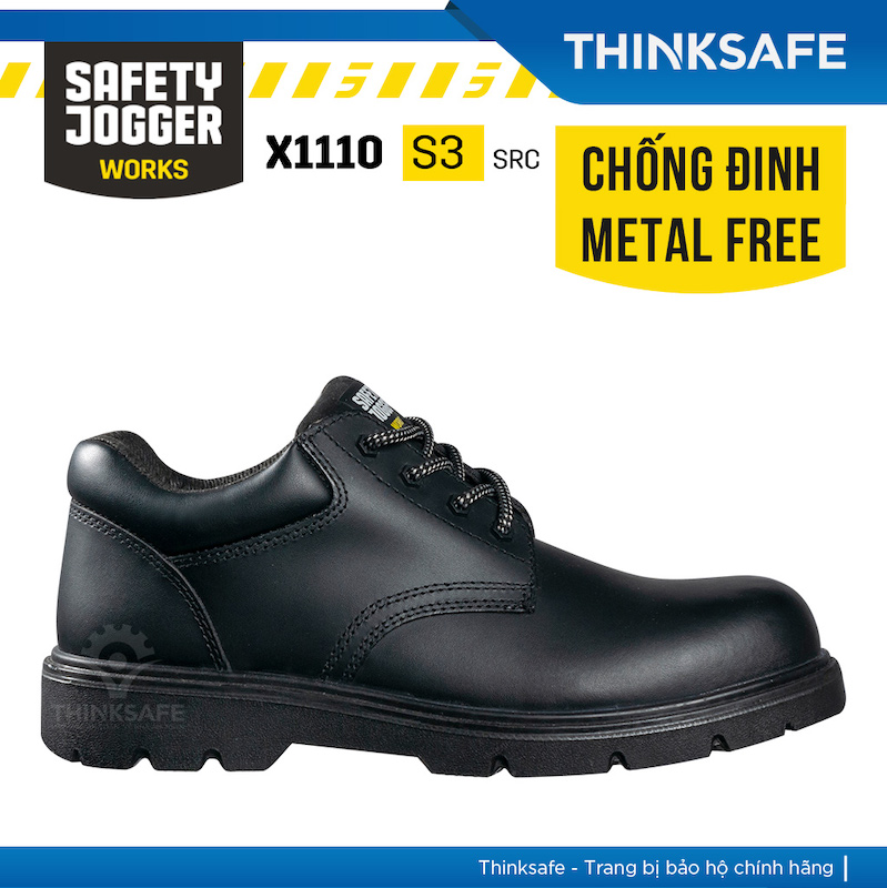 Giày bảo hộ lao động Safety Jogger X1110, giày chống đinh cổ thấp, chống nước, kiểu dáng thể thao, giầy công trường, công trình cao cấp