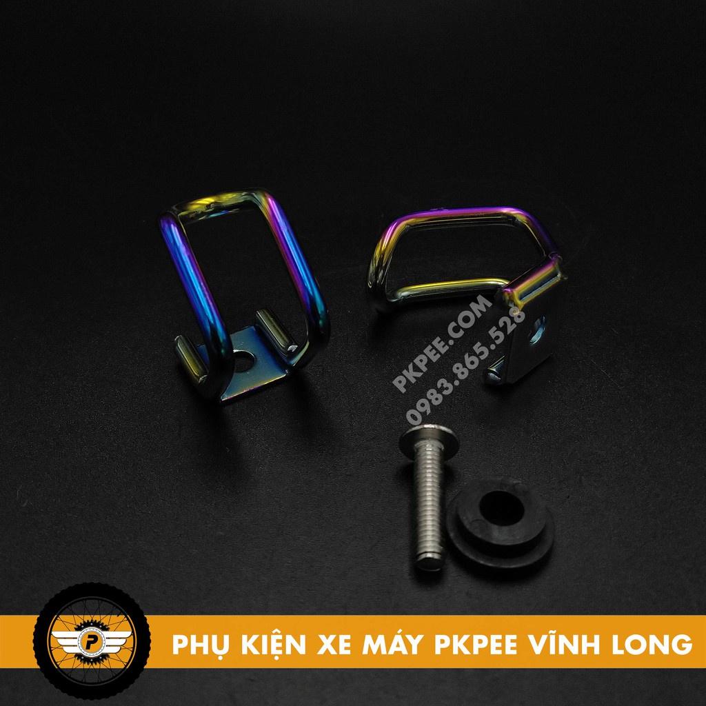 Móc Giữa  Inox, 7 Màu Gắn Được Nhiều Loại Xe Exciter, Sirius, Wave, Dream, AB... - PKPEE