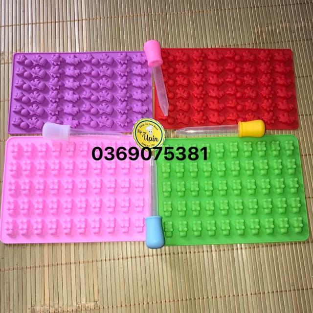 Khuôn làm kẹo chíp chíp silicon hơn 10 mẫu đẹp