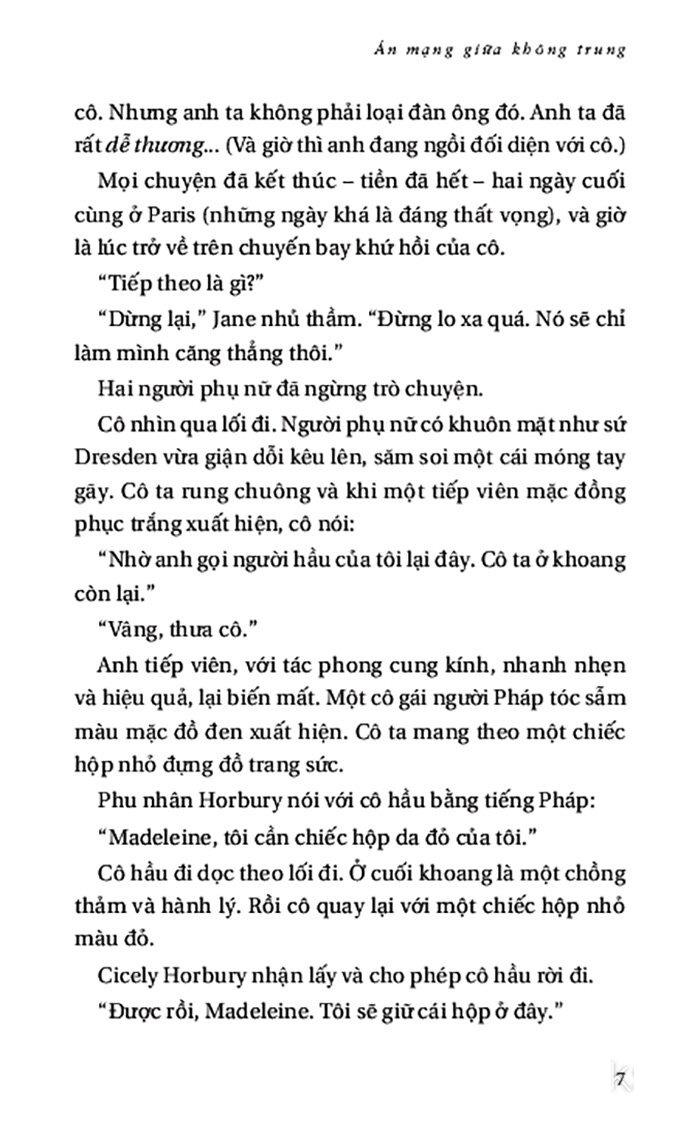 Sách - Death In The Clouds - Án Mạng Giữa Không Trung