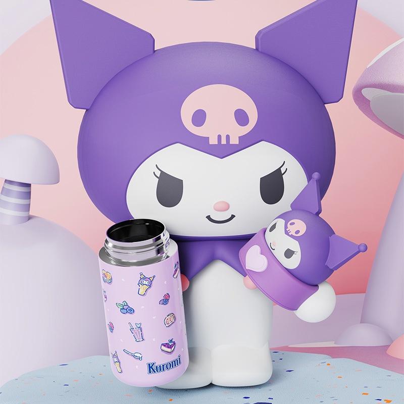 Bình giữ nhiệt Sanrio family inox316 siêu cute 350ml