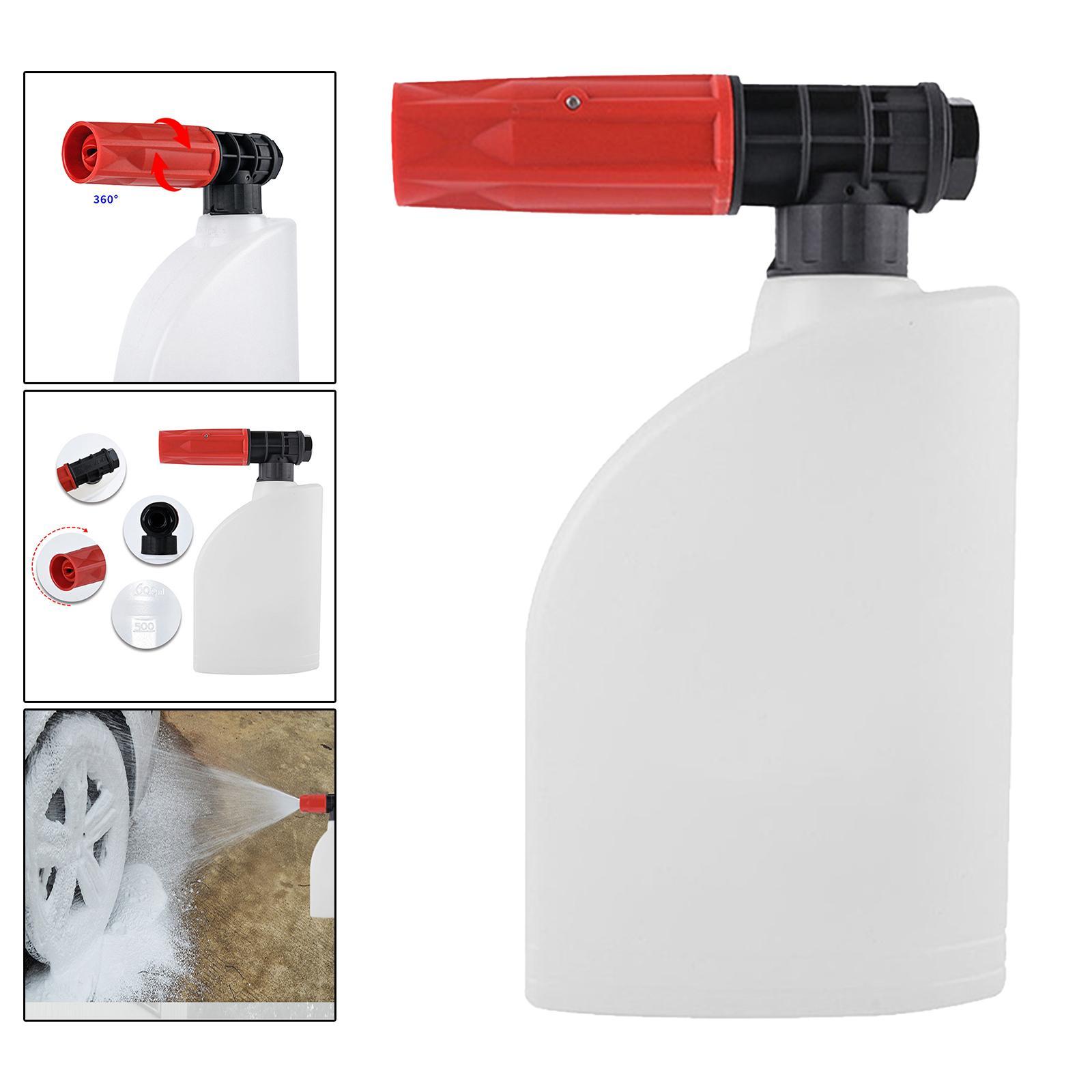 Car Wash Sprayer 0.6L Foam Sprayer Manual for Lawn Car washing Cleaning