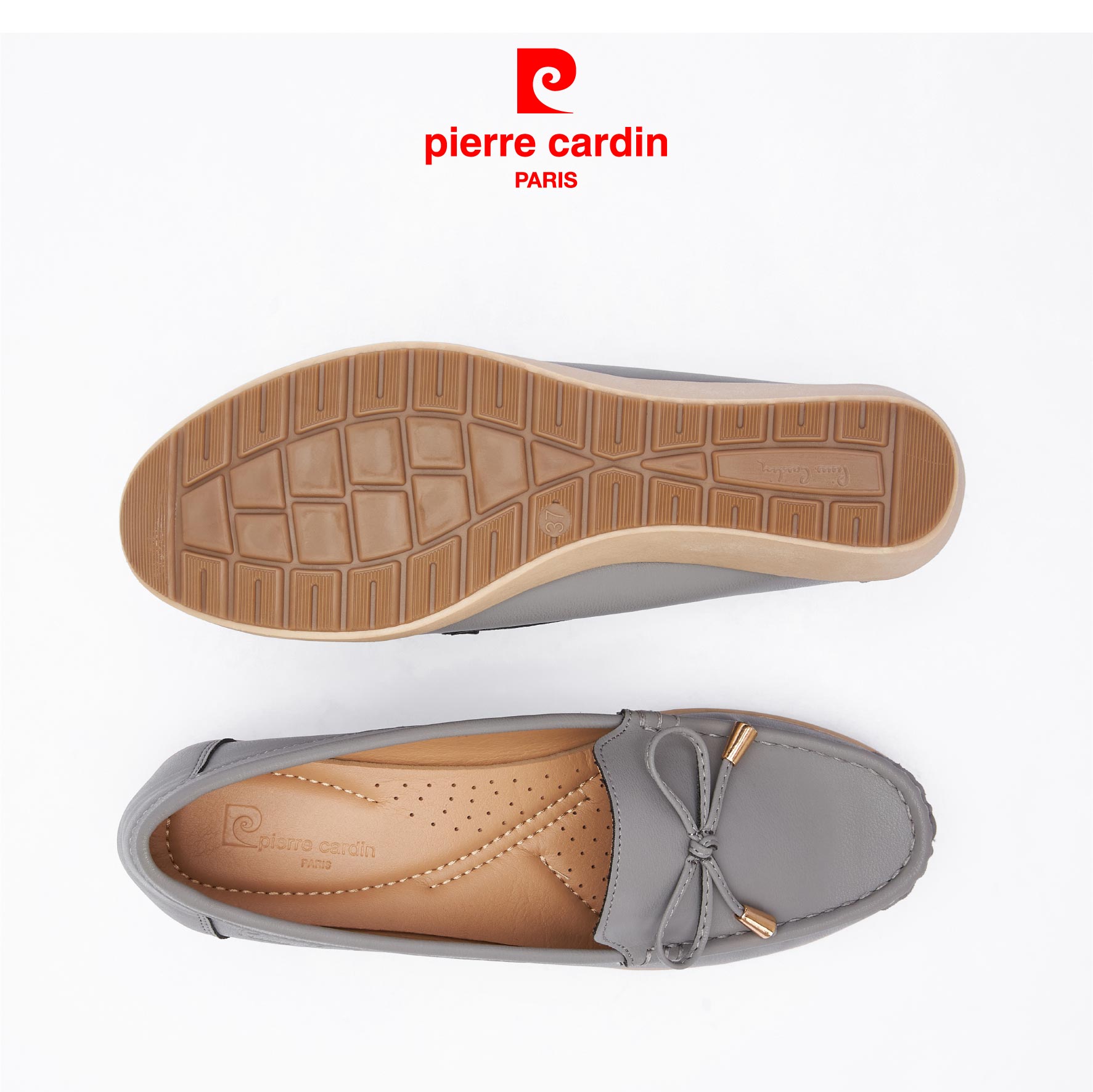 Giày Búp Bê Nữ Pierre Cardin PCWFWSE141GRY