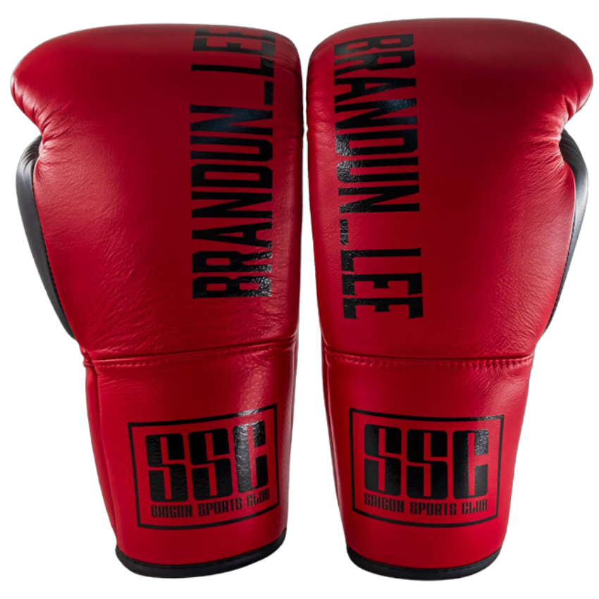 Găng tay SSC Boxing/Muaythai - SP000213 - Găng buộc dây nhập khẩu Thái Lan, logo SSC