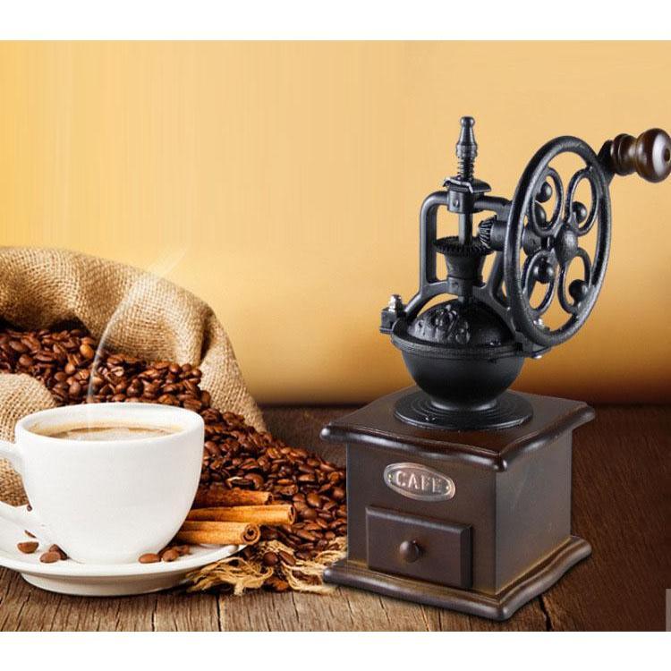 Máy Xay Cafe, Xay Tiêu Bằng Tay Phong Cách Cổ Điển