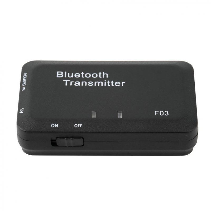 3.5mm Transmitter Adapter Stereo Audio for TV iPod Mp3 Mp4 PC
