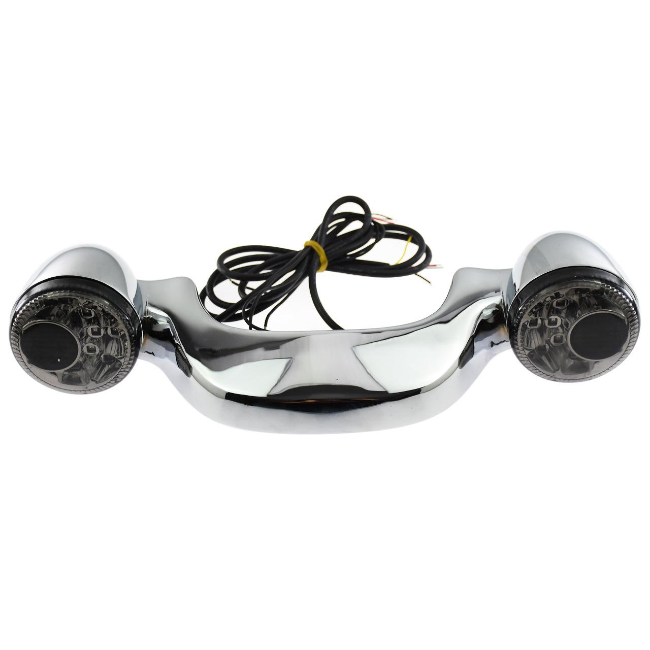 Đèn báo rẽ LED sửa đổi đèn hậu giá rẻ nhất của Harley phù hợp với đèn phanh trượt lớn trên đường phố Harley với đèn hậu giá đỡ