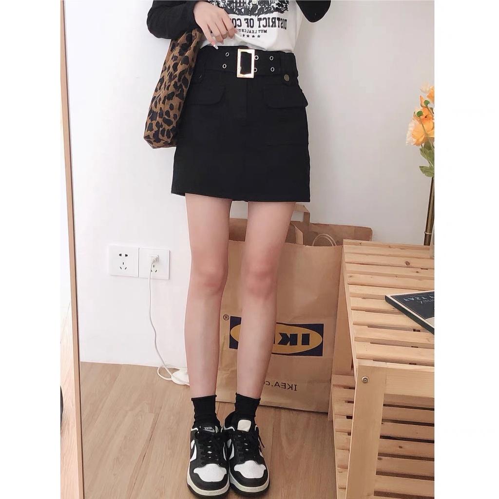 Chân Váy Nhưng Kèm Đai Ms 1282