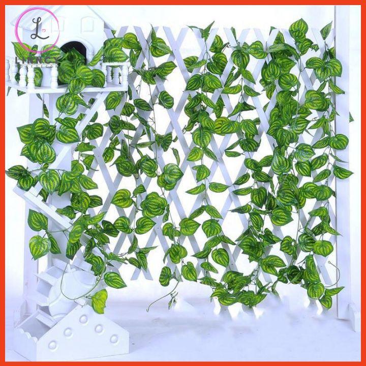 Hoa giả, dây lá dài 2m trang trí nhà cửa, cửa hàng, văn phòng, lớp học