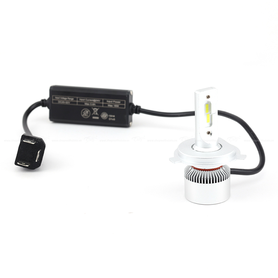 Combo 2 Bóng Đèn Led HLT OSRAM H4 64196DWS 24V 15/15W
