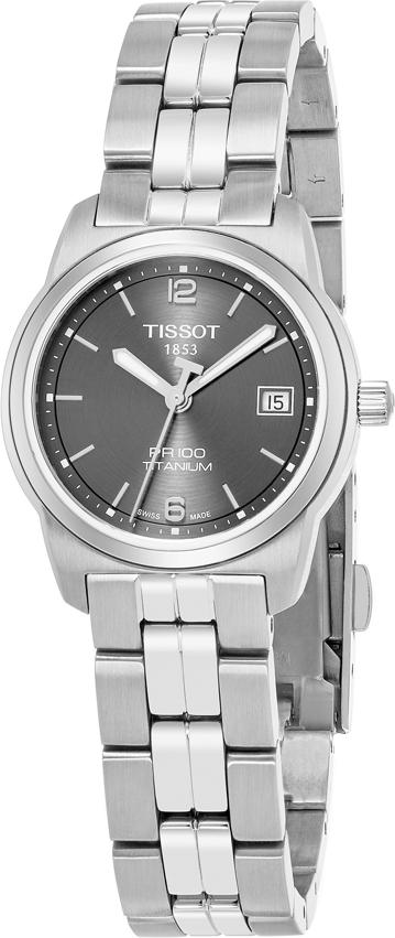 Đồng Hồ Nữ Dây Titanium Tissot T049.310.44.067.00 (28mm) - Xám