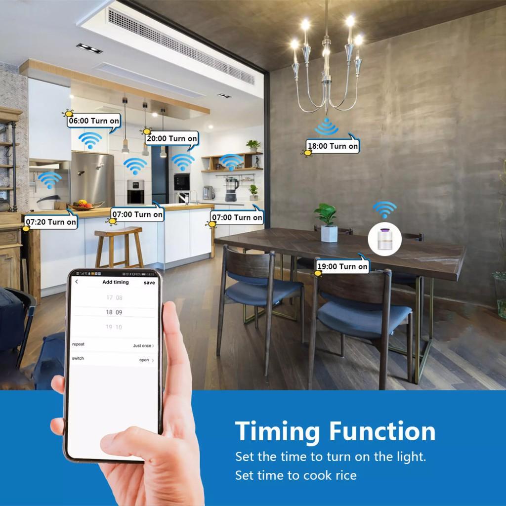 Công Tắc Điều Khiển Thiết Bị Không Dây Thông Minh 2 Trong 1: Sử Dụng App Smart Life/ Tuya và Remote RF 433MHz.&amp; Nút Nhấn