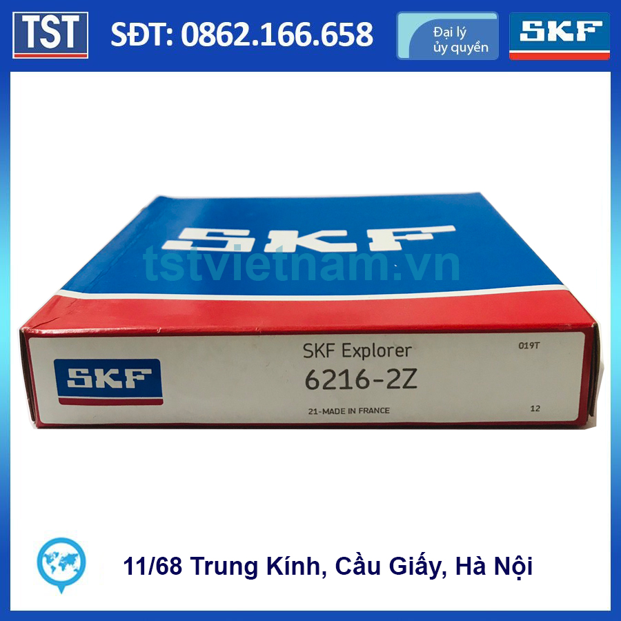 Vòng bi bạc đạn SKF 6216-2Z