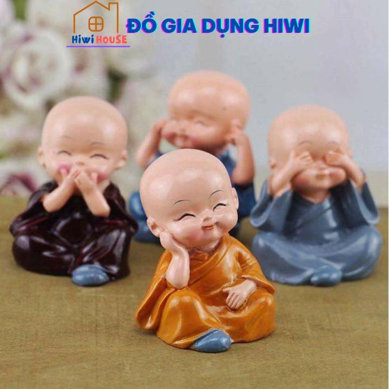 Bộ 4 tượng chú tiểu tứ không