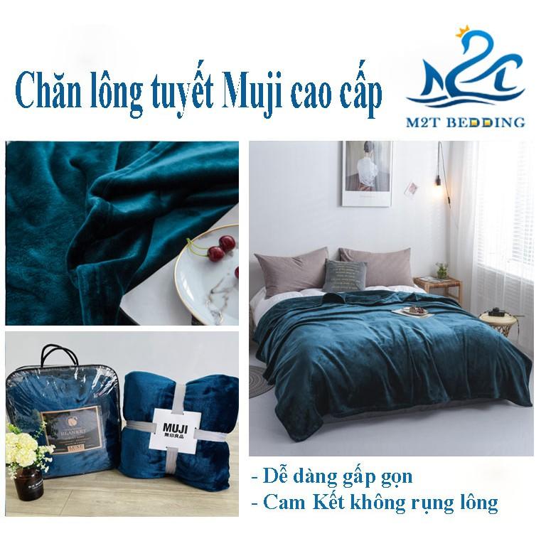 Chăn lông tuyết cao cấp M2T bedding - chăn lông thỏ - chăn mền nhập khẩu - mềm mịn