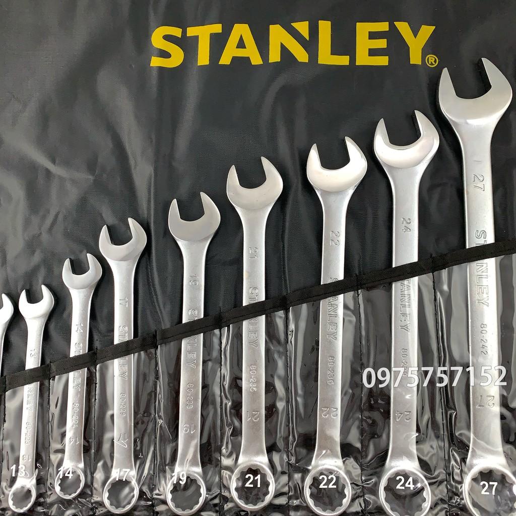 Bộ cờ lê cao cấp STANLEY 14 chi tiết 8-32mm (Vòng miệng - Đầu tròng) - Chính hãng STANLEY 80-944