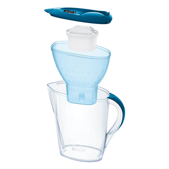 Bình Lọc Nước BRITA Marella Basic Blue - 2.4L (Kèm Maxtra Plus)