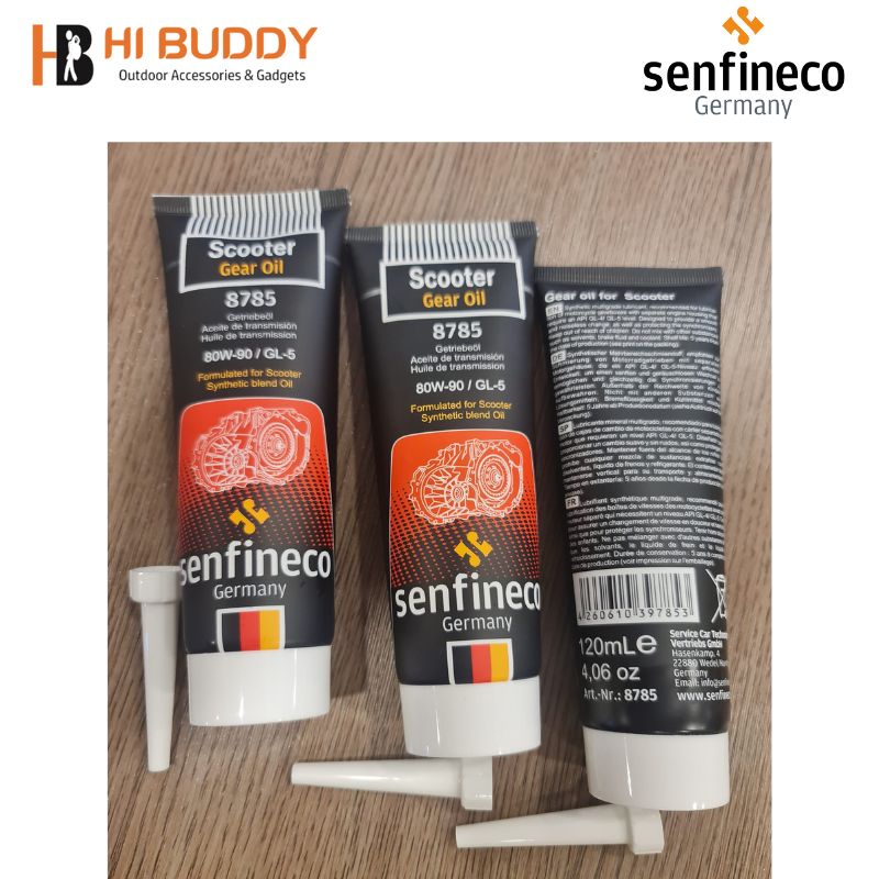 Nhớt Láp, Nhớt Hộp Số Xe Tay Ga SENFINECO 8785 Scooter Gear Oil 80W-90