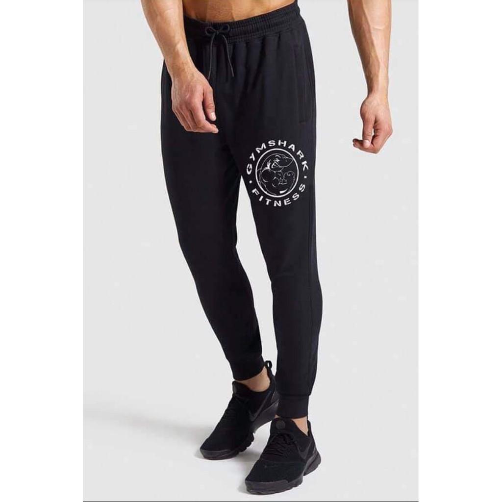 QUẦN DÀI TẬP GYM GYMSHARK LOGO THÊU SIÊU ĐẸP THUN CO GIẢN CỰC TỐT