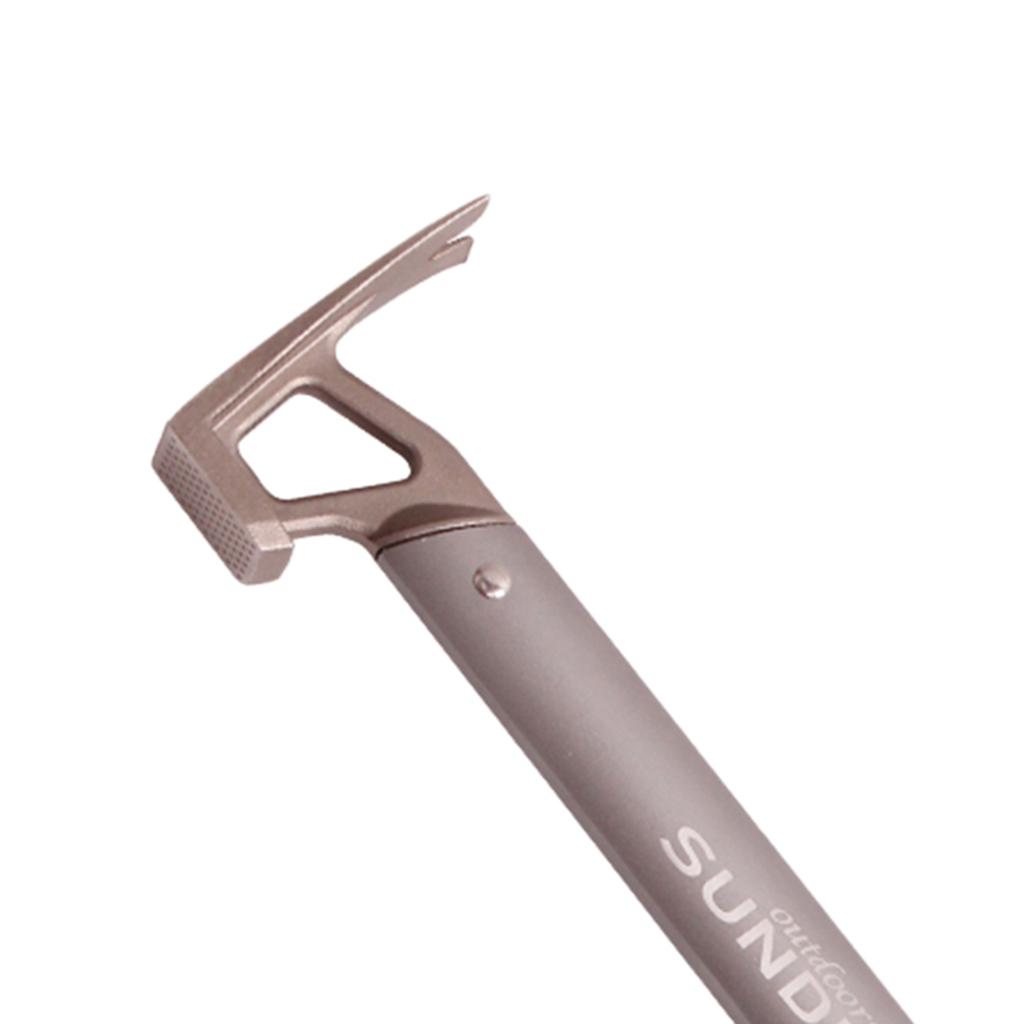 Cắm Trại Ngoài Trời đi Bộ đường Dài Lều Búa Stake Tẩy Móng Tay Kéo