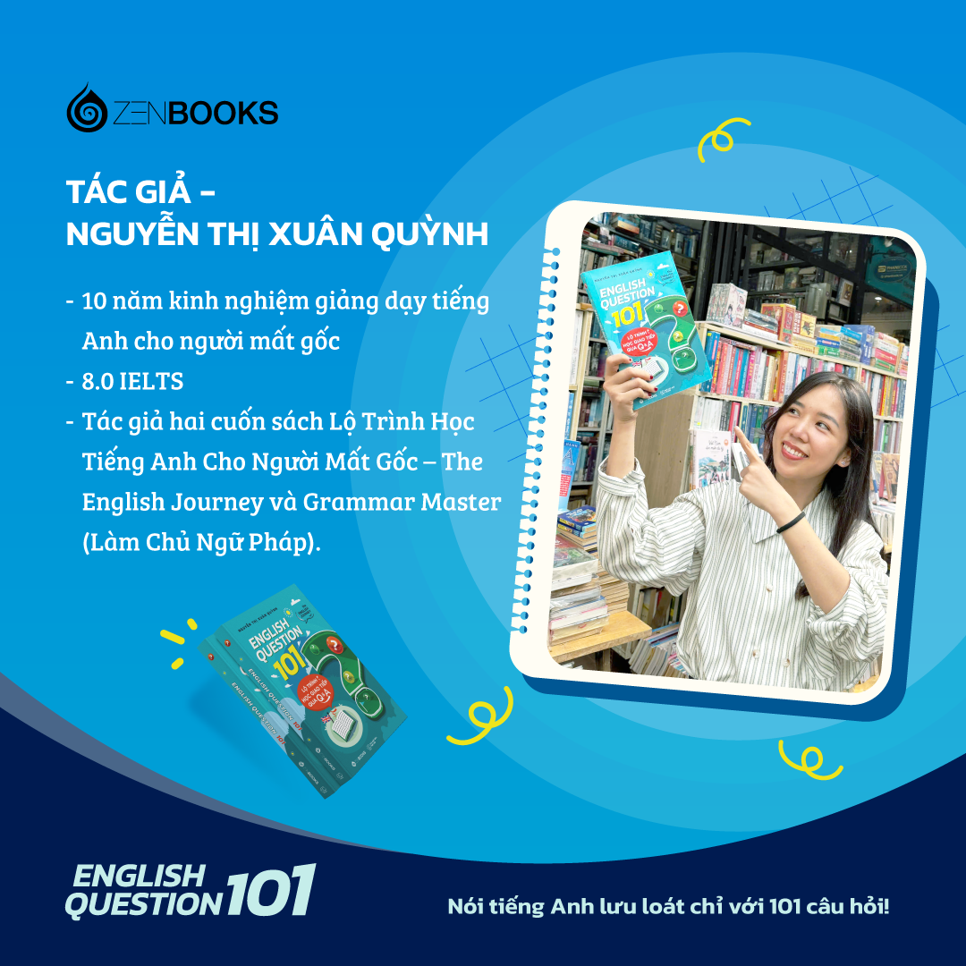 Sách - English Question 101 - Lộ Trình Học Giao Tiếp Qua Q&amp;A