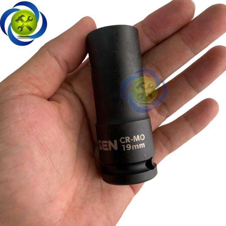 Tuýp 19mm 1/2 đen dài Tolsen 18269 loại 6 cạnh thép CR-MO