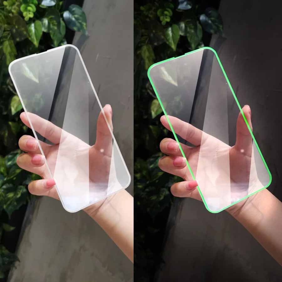 Kính Cường Lực Dạ Quang Phát Sáng Dành Cho iPhone 6/ 7/ 8/ 6 PLUS/ 7 PLUS/ 8 PLUS/ X / XS / XR / XS MAX /11/ 11 Pro / 11 Pro Max- Handtown- Hàng Chính Hãng