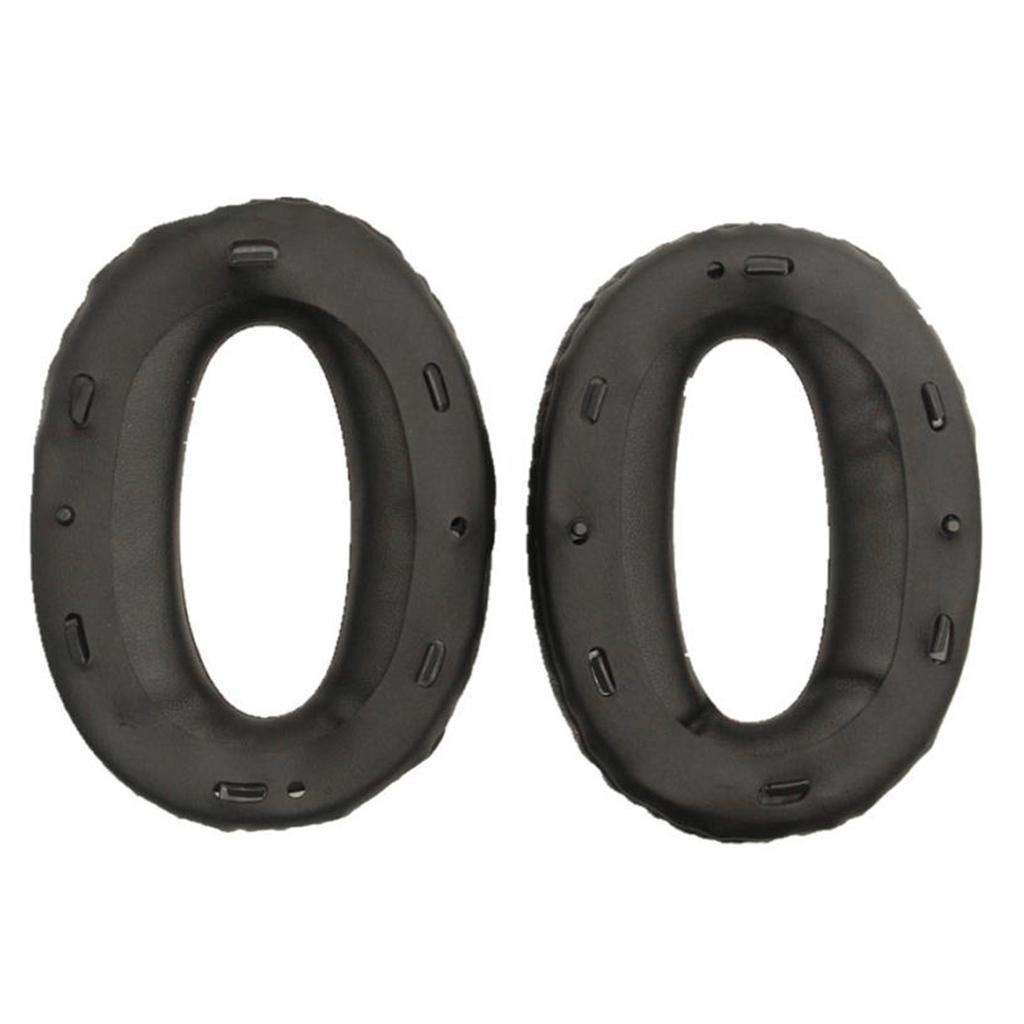 Foam Protein Leather Ear Cushions for MDR-1000X / WH-1000XM2 Headphones, Very