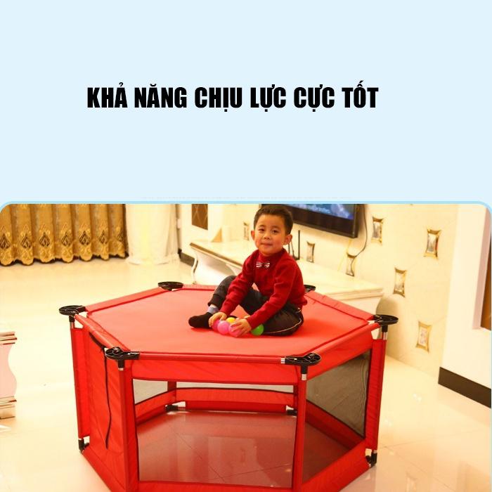 Lều bóng, quây bóng cho bé vui chơi, nhà banh khung inox tặng kèm 10 bóng