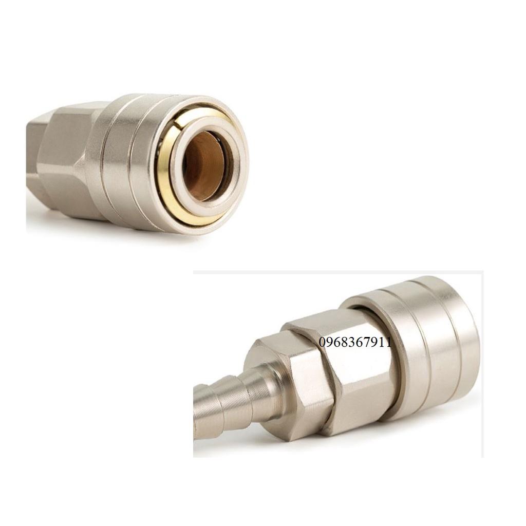 KHỚP CẮM NHANH ỐNG HƠI MÁY NÉN KHÍ LOẠI TỰ ĐỘNG XỊN
