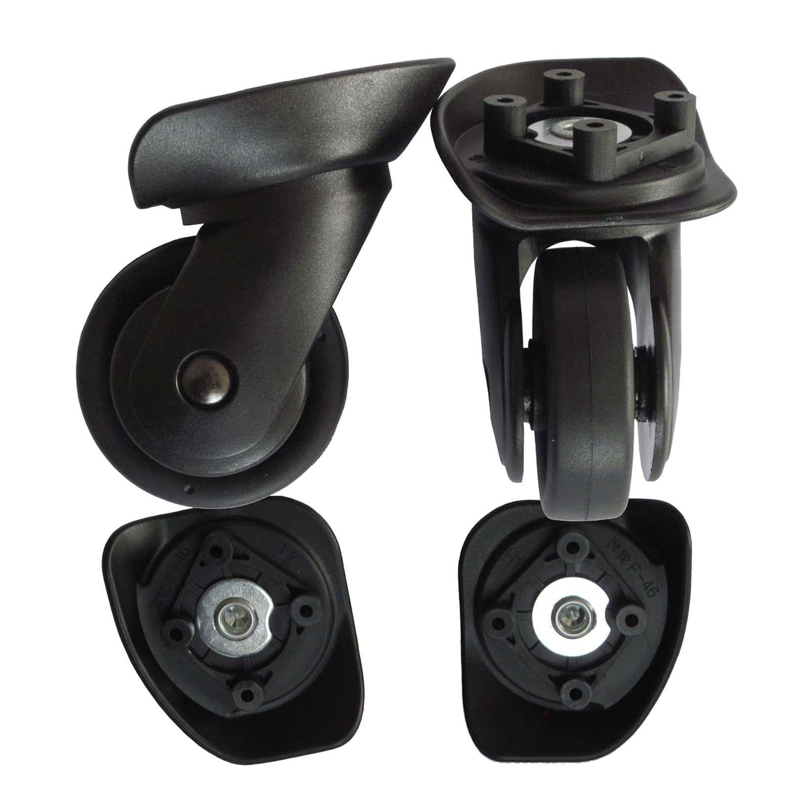 2Pcs Luggage Suitcase Wheels Swivel Caster Wheels for Trolley Travelling Bag