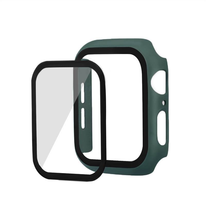 Ốp Case Thinfit &amp; Kính Cường Lực cho Apple Watch Series 8 (41/45mm) / Apple Watch SE 2022 (40/44mm)