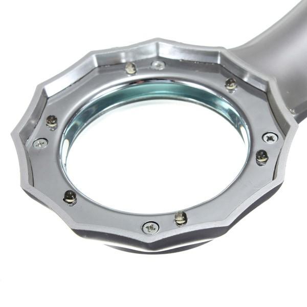 Kính lúp cầm tay 6X  Kính lúp 65mm có đèn TH-600555