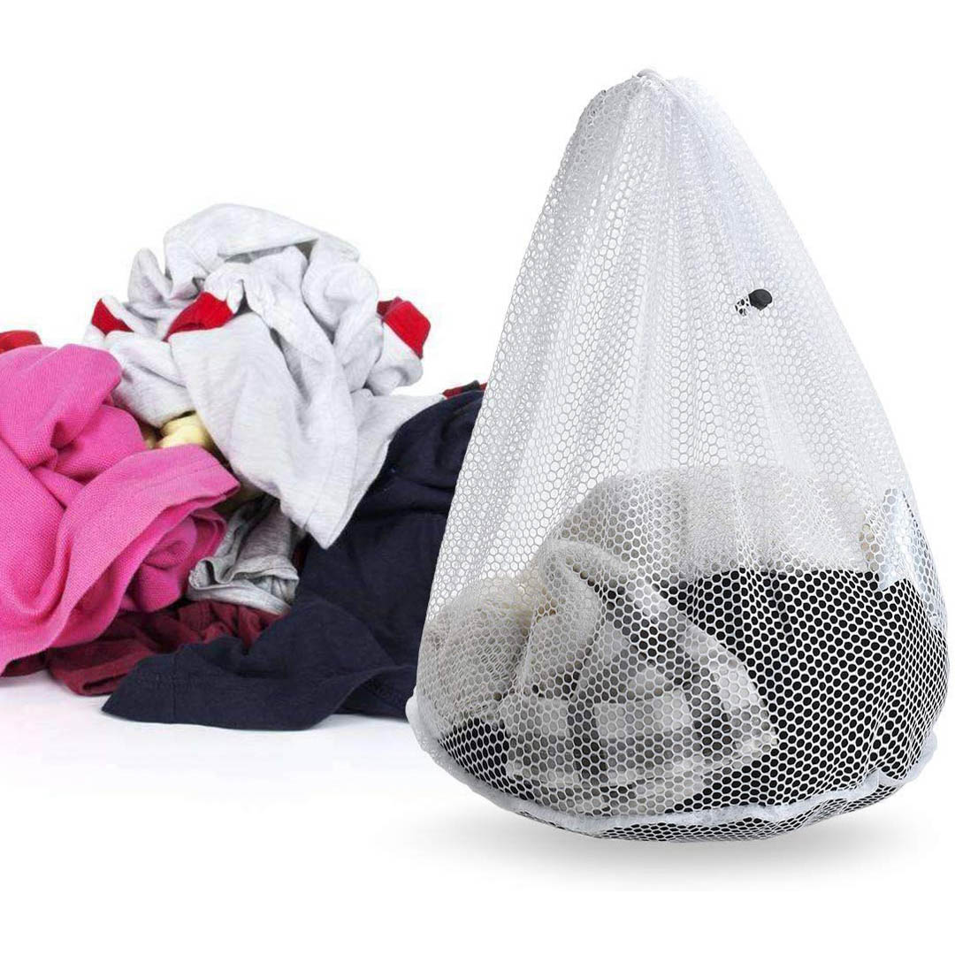 Bộ 3 túi giặt dây rút túi vải lưới giặt đồ thông minh tiện lợi