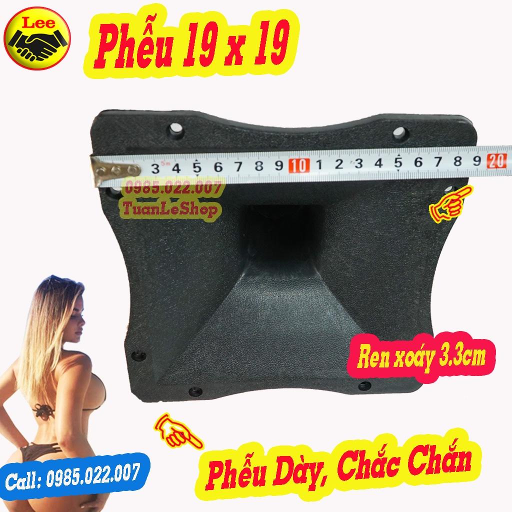 01 PHỄU LOA TREBLE 19X19CM CH VÂN SẦN – HỌNG LOA TREP 19X19 – GÁI 01 PHỄU